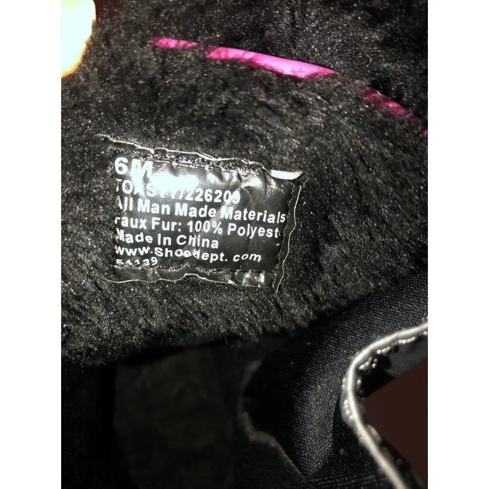 Totes Winter Snow Winter Boots Toasty Man Made Woman’s Size 6M - Picture 2 of 2
